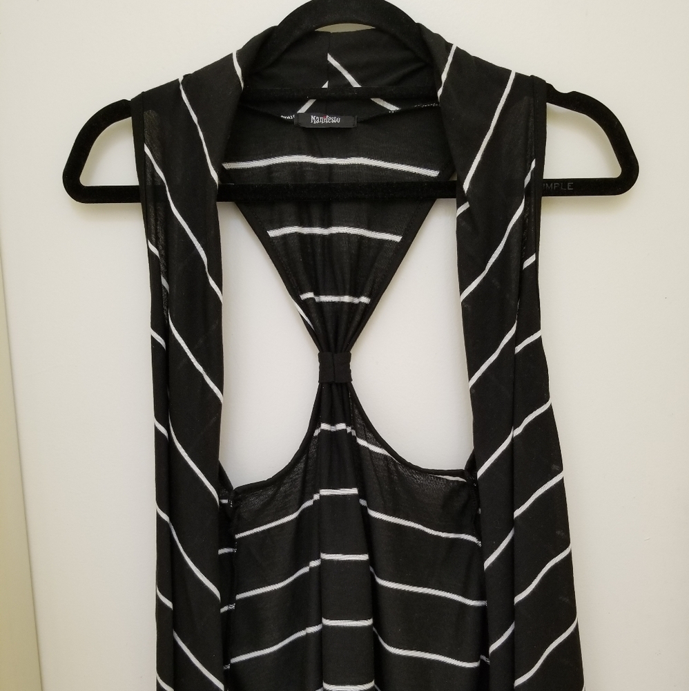 Black and white top